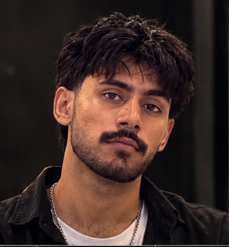Muhammad Sahil, owner and professional barber at Sahil Cuttz