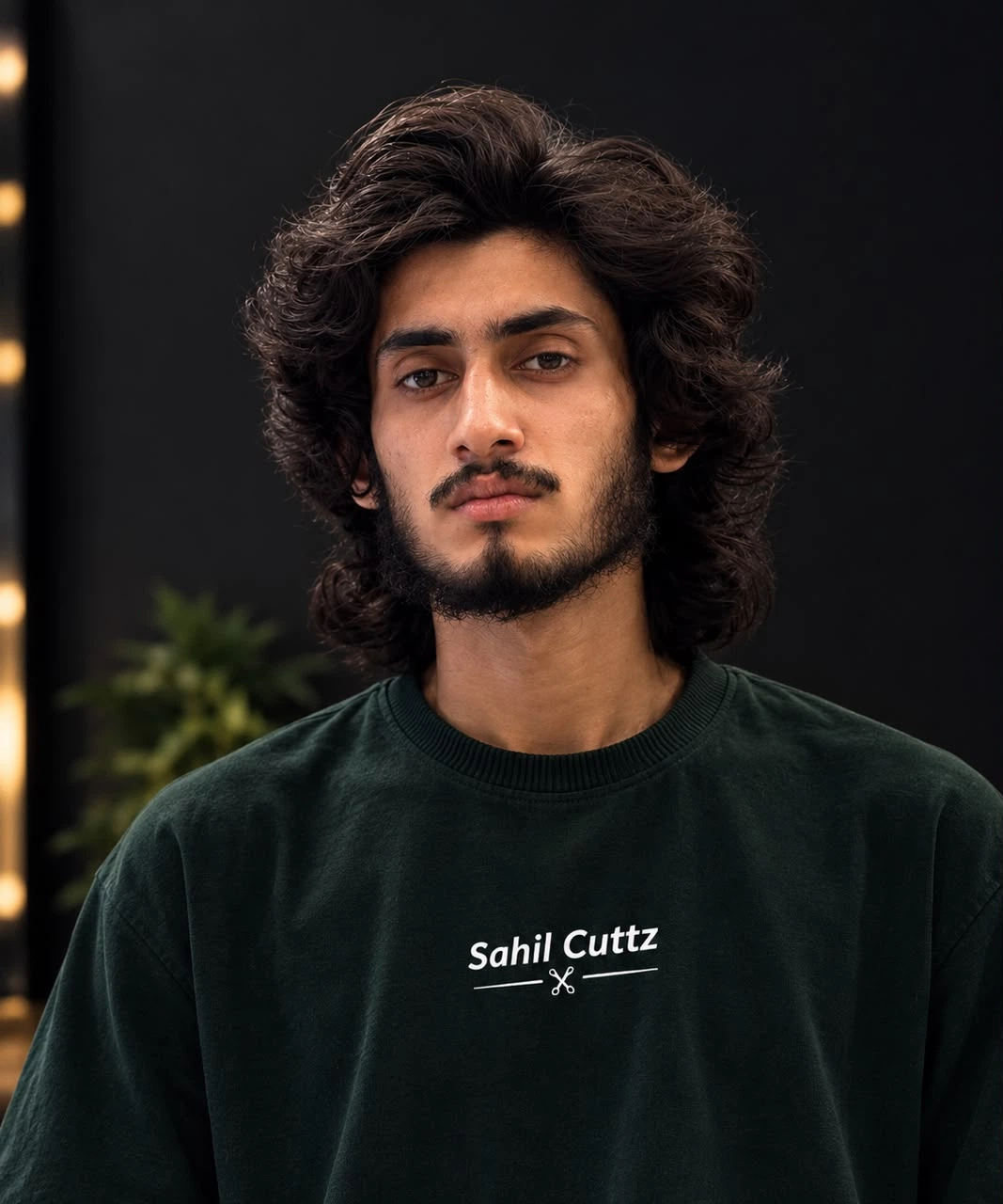 Shraim, scissor cut and texture specialist at Sahil Cuttz